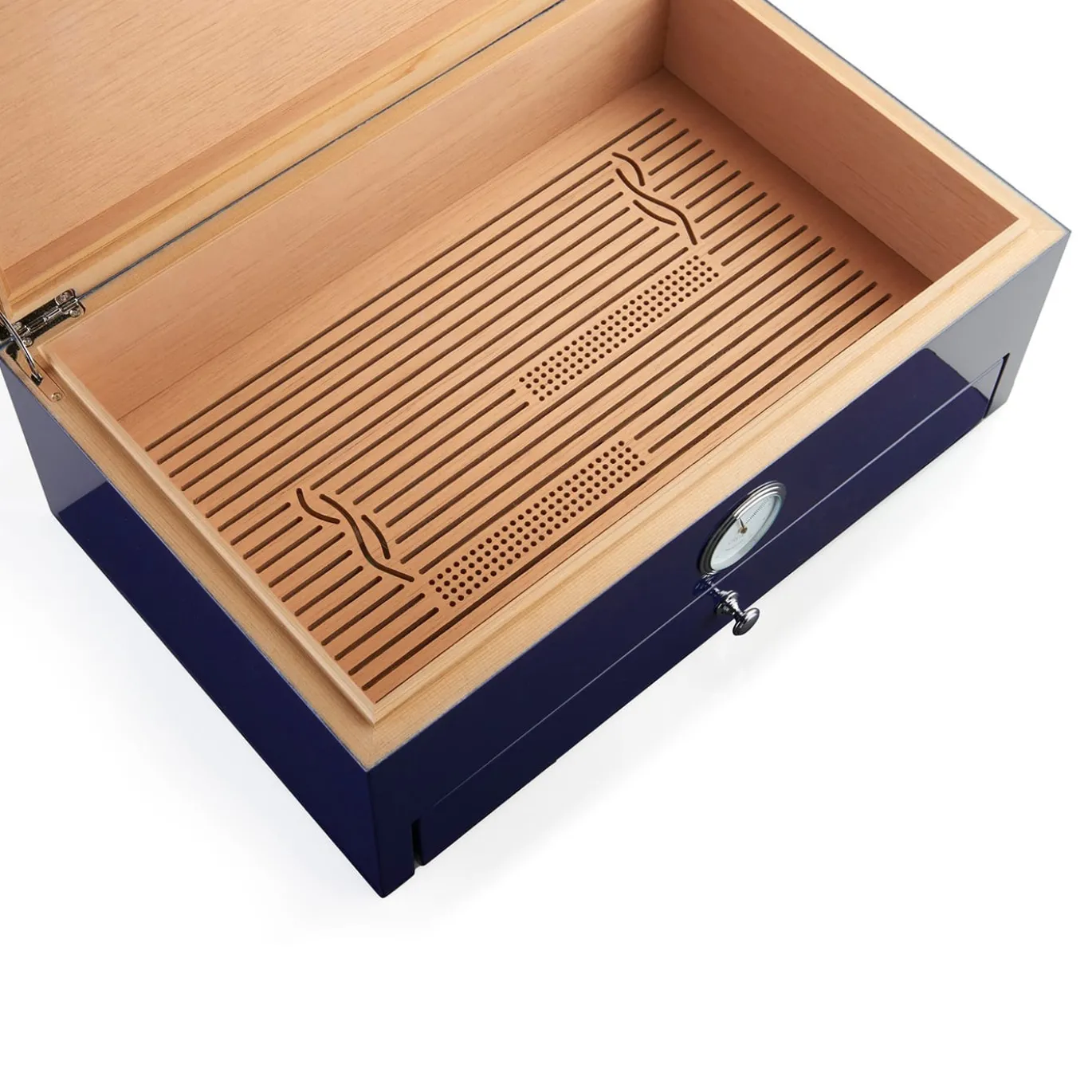 Humidor blu di ispirazione havana (edizione speciale del club)