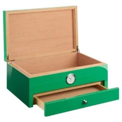 Humidor verde a colori (edizione speciale del club)
