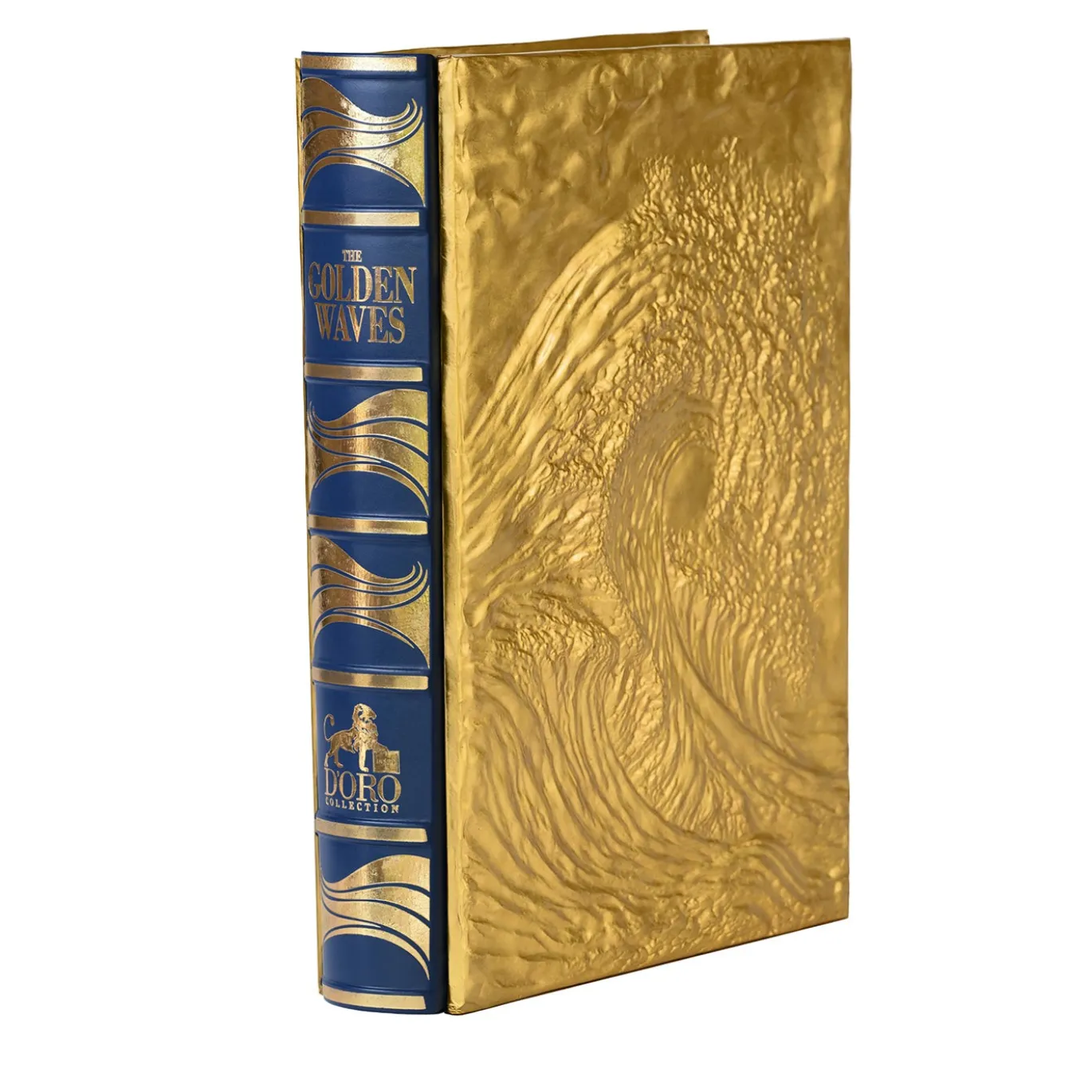 Il Libro d'Arte Decorativa in Edizione Limitata Onde Dorate