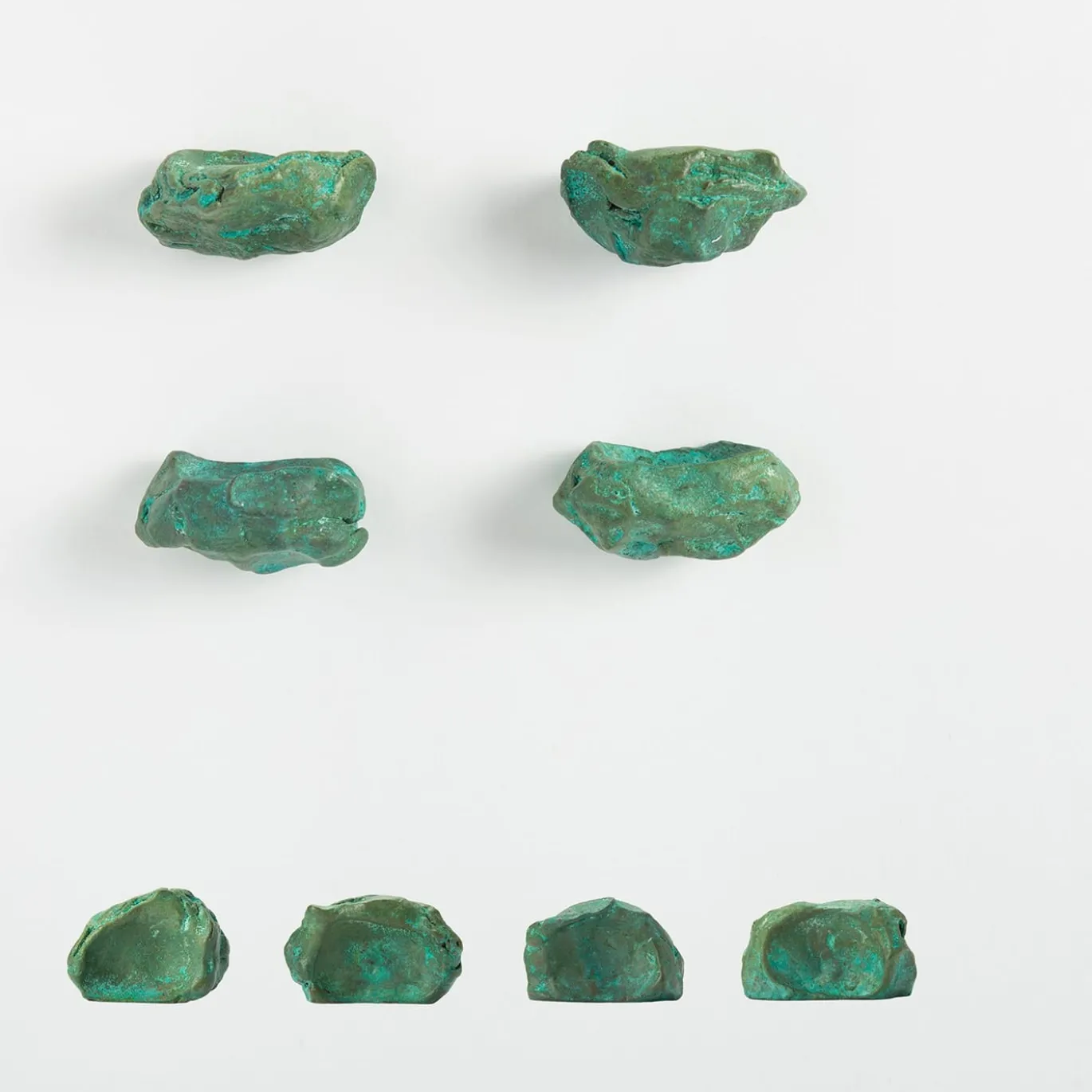 Impronta Set di 4 pomelli verdi per porte #4 di Nicole Valenti