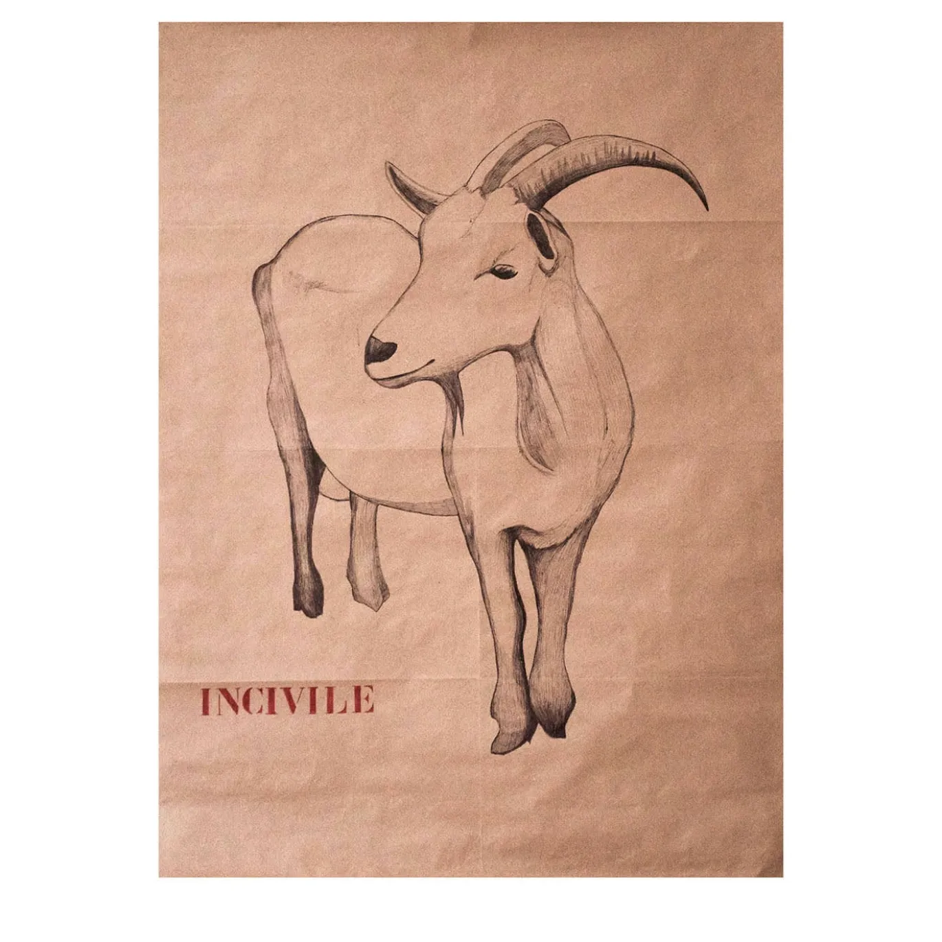 Incivile Pen Disegno su Carta