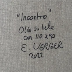 Incontro Pittura ad olio