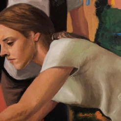 Incoronazione di Positano Pittura olio su tela