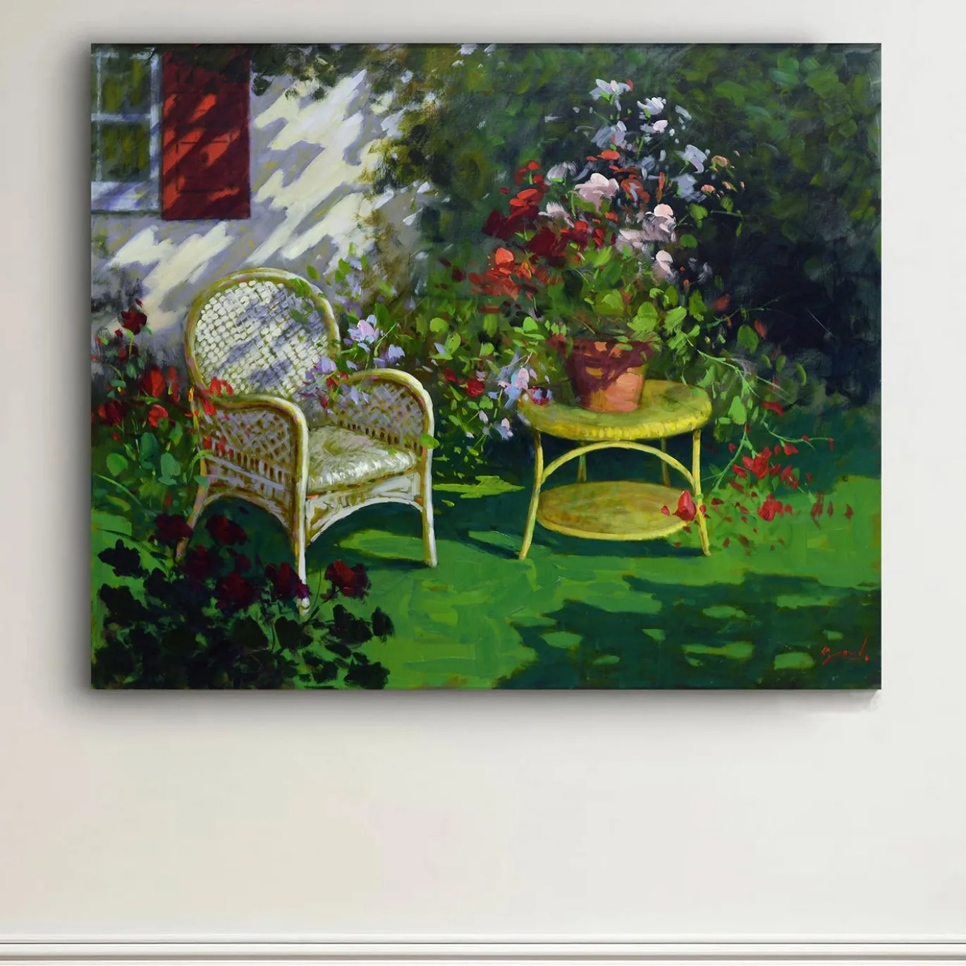 In Giardino Pittura di Renato Criscuolo