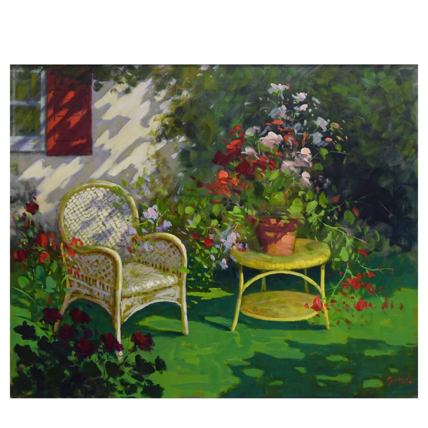 In Giardino Pittura di Renato Criscuolo