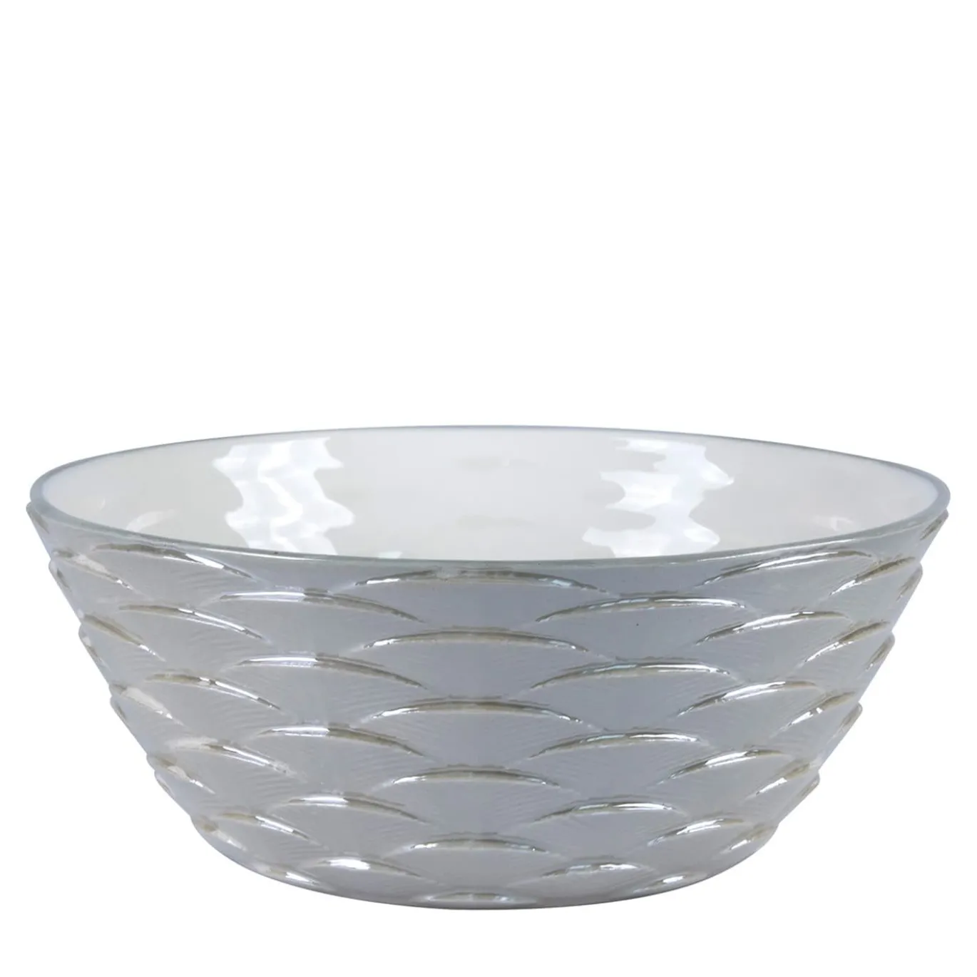 INSALATIERA PAVONE - ARGENTO
