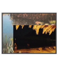 Interazione Visiva di Paesaggio - Riflessi Luminosi Collage