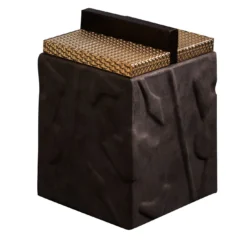 IX Scatola marrone scuro