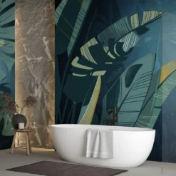 Jungle 2.0 Blue Nature Carta da parati