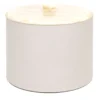 Kelly Scatola alta cilindrica crema con coperchio