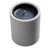 0,5 KG Piccola candela nera in vaso
