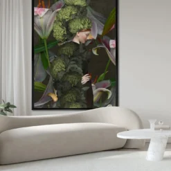 Lady Blossom Collection Flower Renaissance Stampa