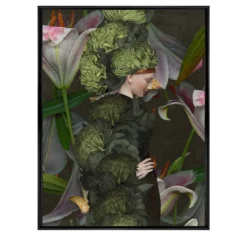 Lady Blossom Collection Flower Renaissance Stampa