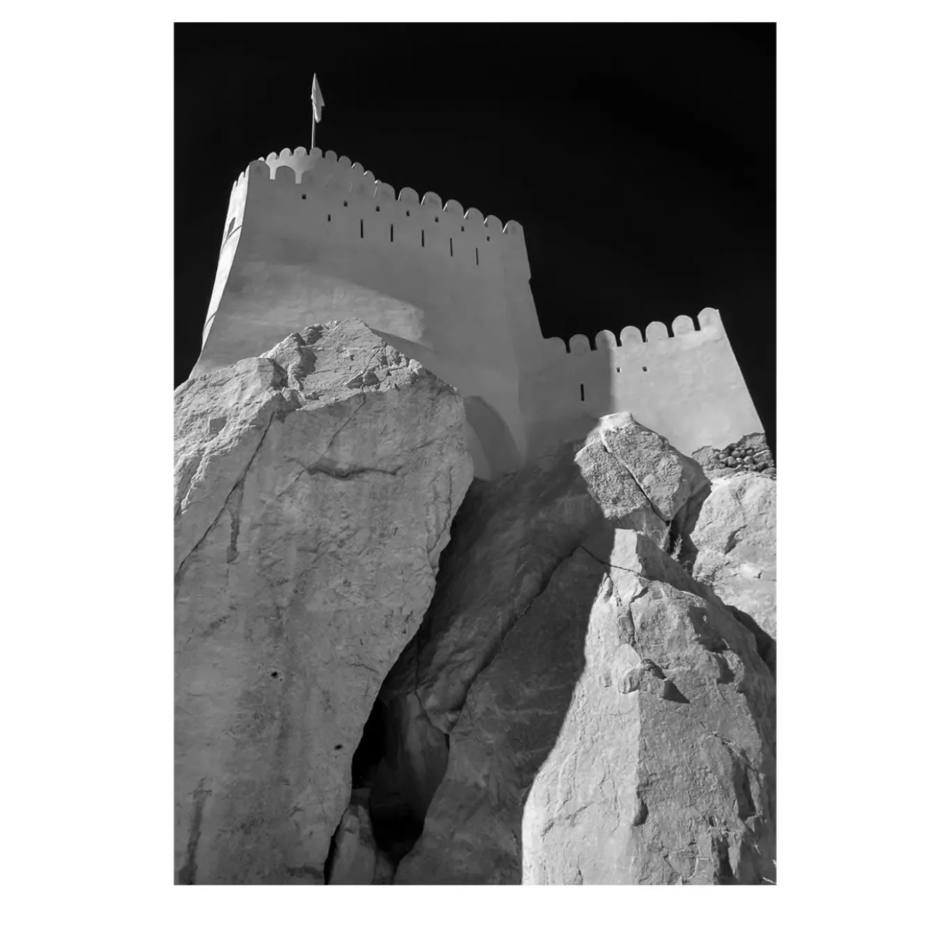 La fotografia della roccia