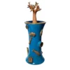 L'albero di tutte le cose scultura policroma