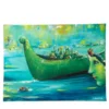 La Navicella Dell'Amore Pittura ad olio policroma