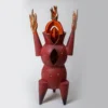 La scultura policroma del fuoco