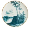Las Palmas Piatto da cena in porcellana con blu Tropical Lendscape #1
