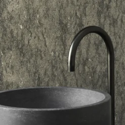Lavabo autoportante Cilindro in marmo Blu Belgio