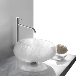 Lavabo in cristallo di bambù