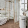Lavabo Tao Freestanding in Calacatta Oro