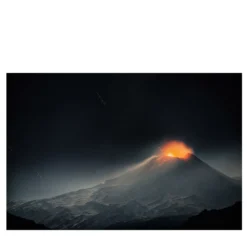 Lava e luce lunare Stampa fotografica