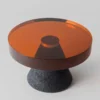 Lava Tavolino Grande in resina e cemento R03