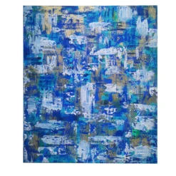 Leggerezza dell'anima Pittura acrilica in blu