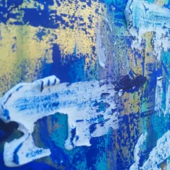 Leggerezza dell'anima Pittura acrilica in blu
