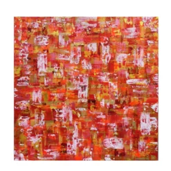 Leggerezza dell'anima Pittura acrilica in rosso