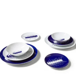 Le Monde de Charlotte Perriand - Neige - Set di 2 piatti da dessert