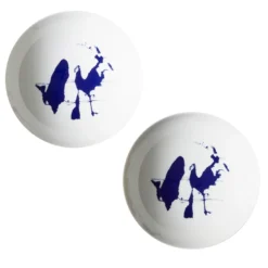 Le monde de Charlotte Perriand - Neige - Set di 2 piatti fondi