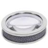 Lente d'ingrandimento da tavolo Federico Chrome