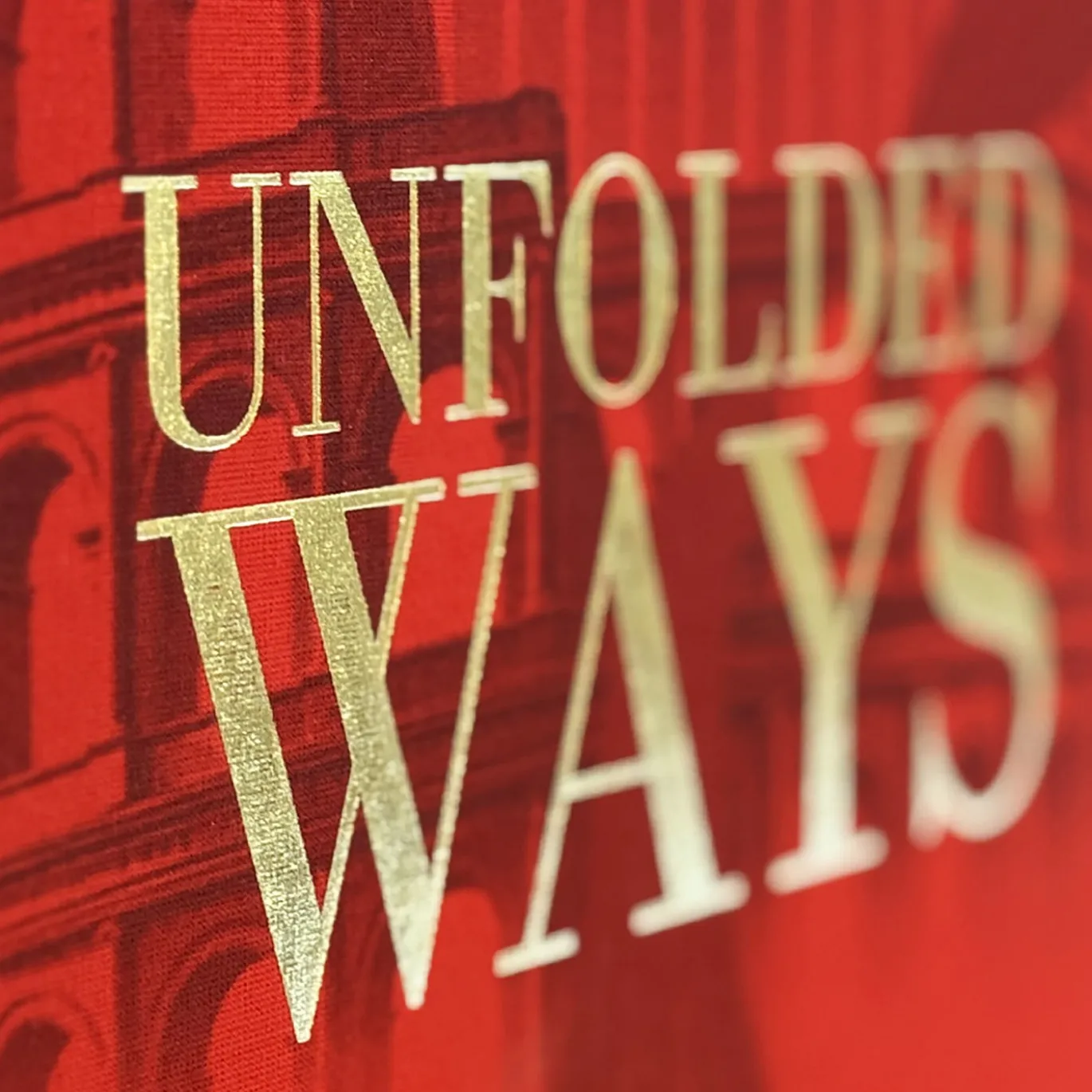 Libro decorativo Unfolded Ways Rome as Never Read Before