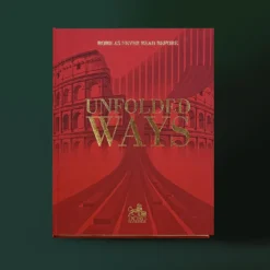 Libro decorativo Unfolded Ways Rome as Never Read Before