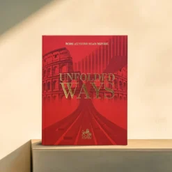 Libro decorativo Unfolded Ways Rome as Never Read Before