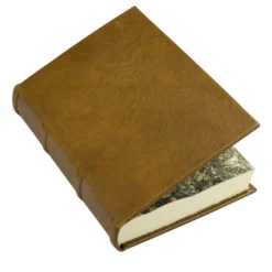 Libro in pelle gocciolata