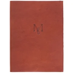 Libro in pelle Marmo Monogram
