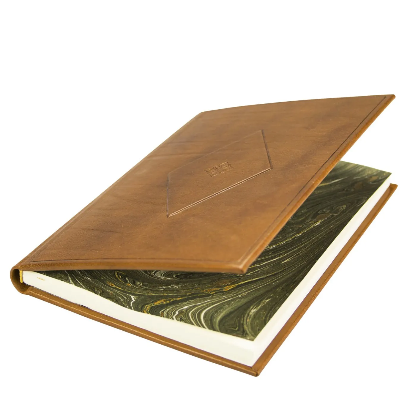 Libro in pelle Marmo Wine