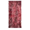 Lino Dipinto a Mano Deserto Rosso