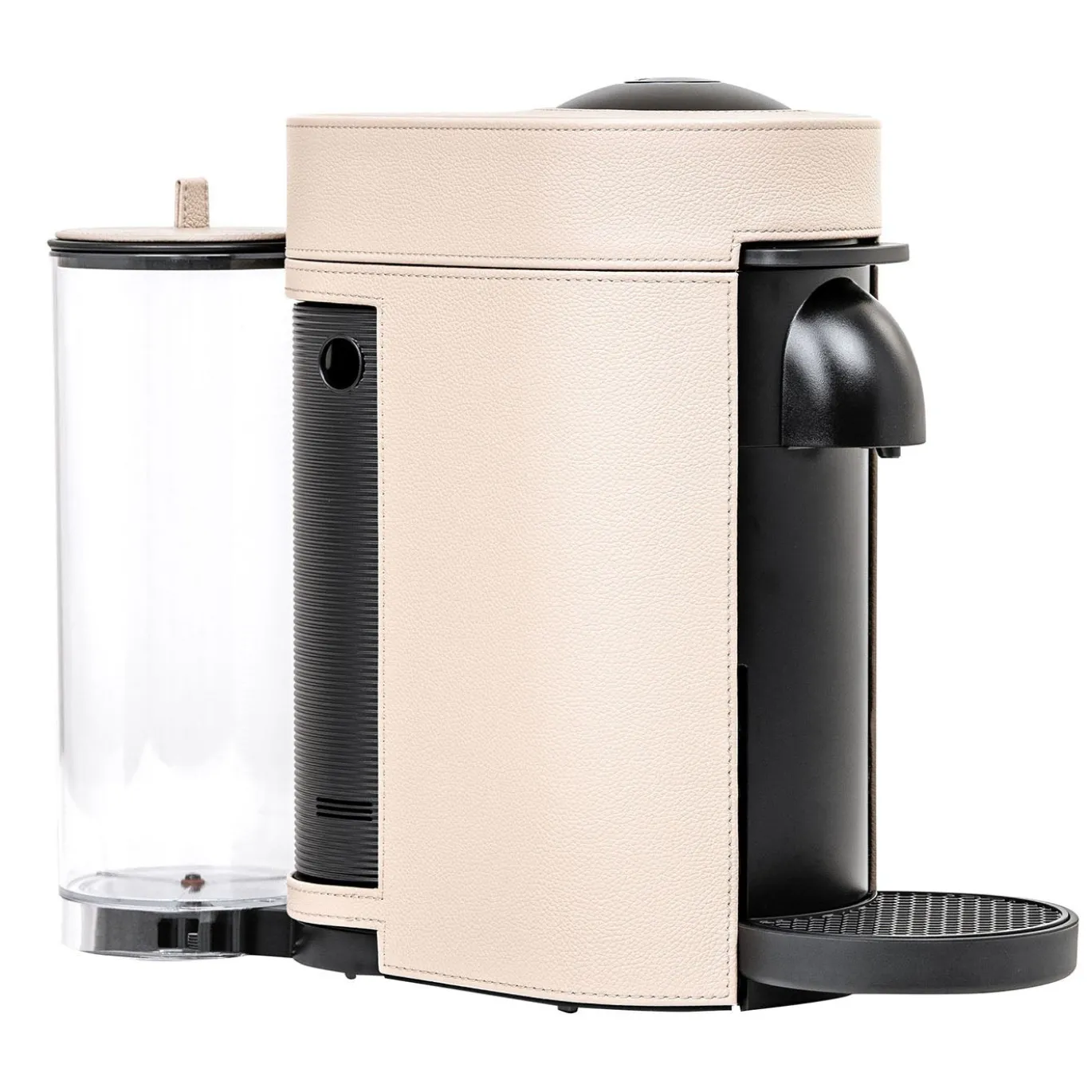 Macchina da caffè Vertuo Plus in pelle crema