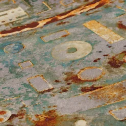 MAPS Square by Day su velluto di seta beige