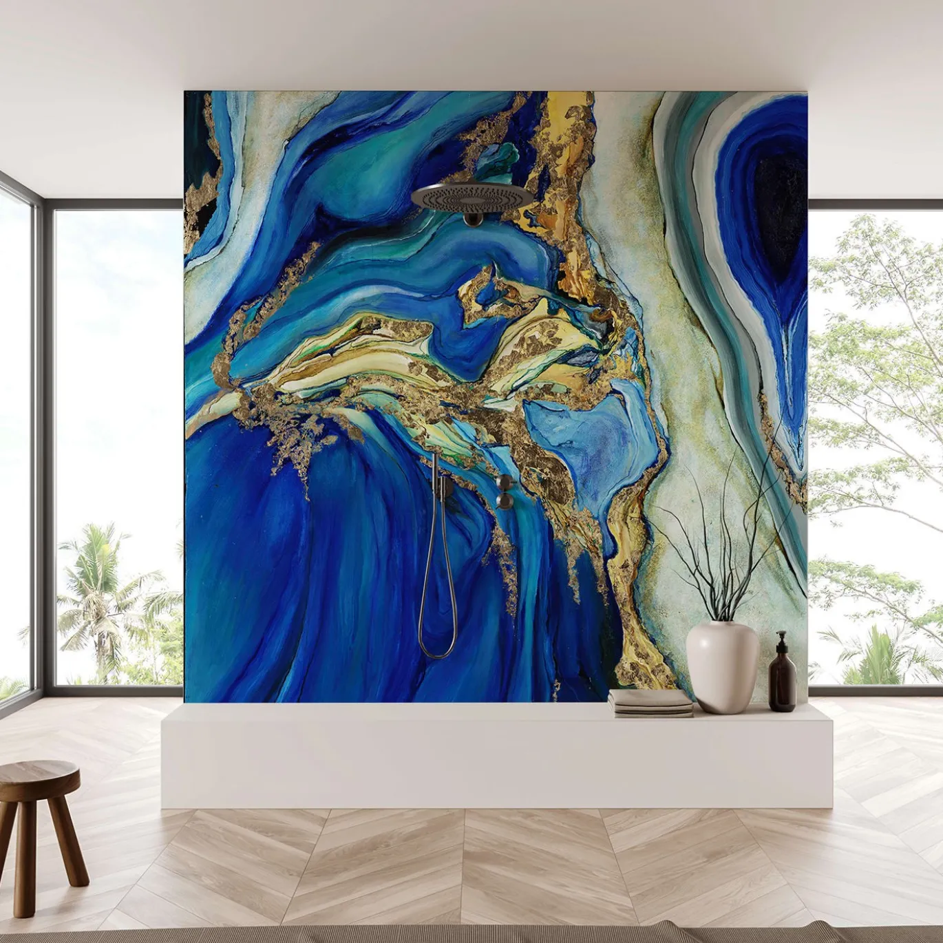 Marble Blue Luxury Pannello Decorativo