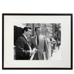 Mario Lanza e John Forsythe Stampa con cornice di Keystone