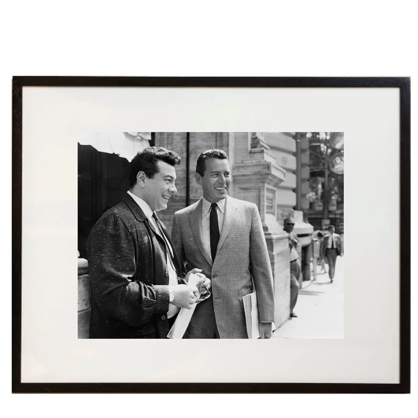 Mario Lanza e John Forsythe Stampa con cornice di Keystone