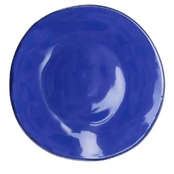Materia Set di 6 piatti da portata rotondi blu