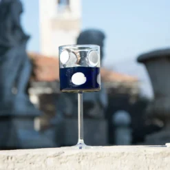 Mezzo & Mezzo Bolle Calice blu