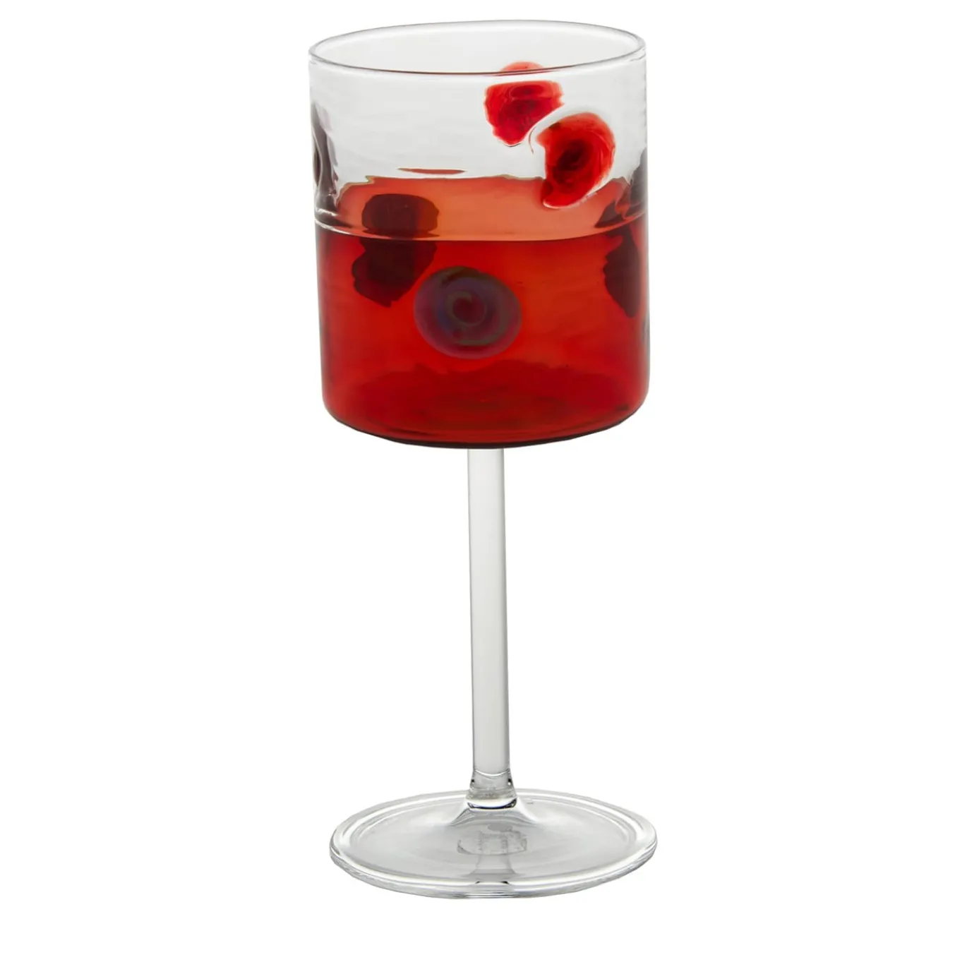 Mezzo & Mezzo Bolle Calice rosso