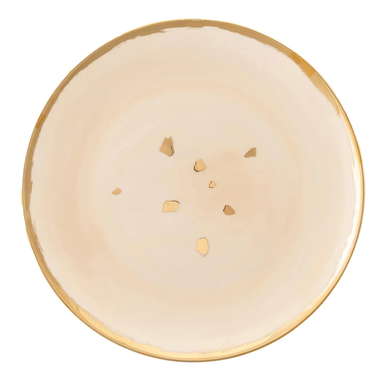 Michelangelo Bianco Set di due piatti da dessert