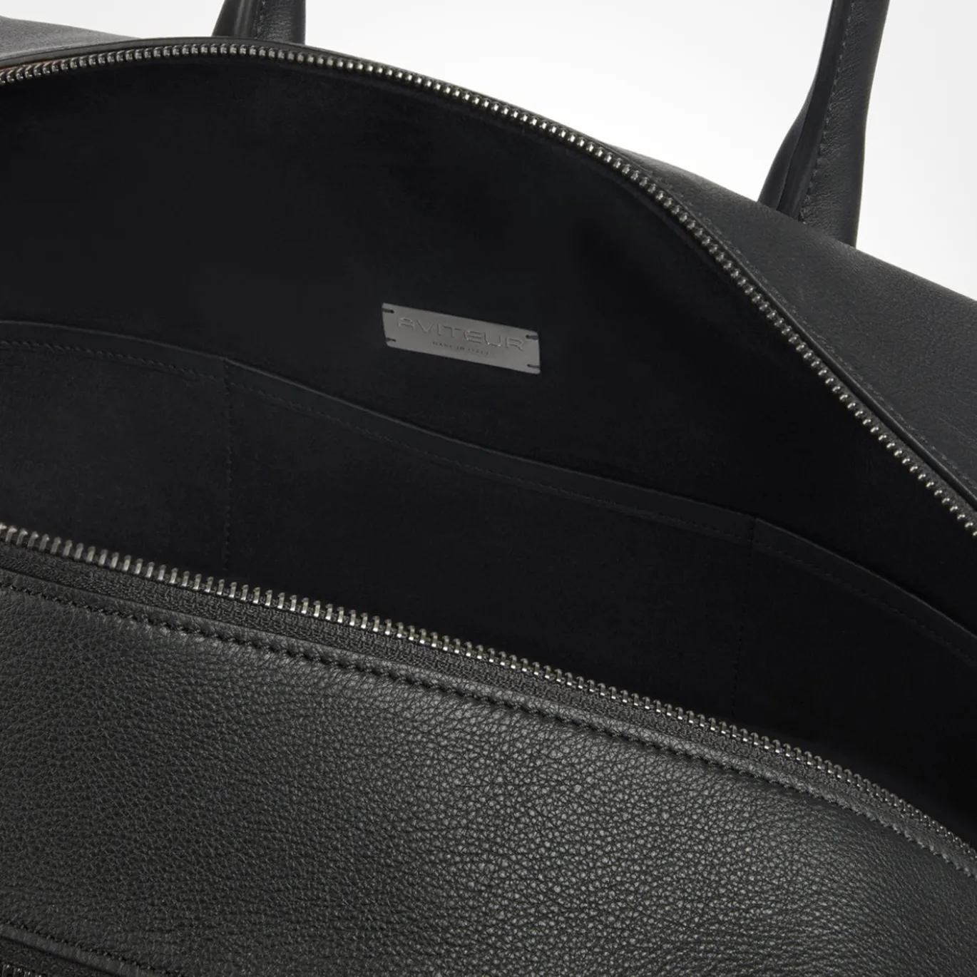 Mini borsa da weekend in Cristallo nero